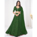 Picture of Graceful Georgette Dark Green Lehenga Choli