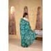 Picture of Alluring Georgette Sea Green Saree