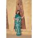 Picture of Alluring Georgette Sea Green Saree
