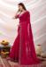 Picture of Bewitching Chiffon Dark Red Saree