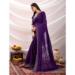 Picture of Delightful Chiffon Purple Saree