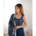 Picture of Georgette Midnight Blue Readymade Salwar Kameez