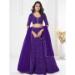 Picture of Appealing Georgette Purple Lehenga Choli