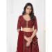 Picture of Lovely Georgette Maroon Lehenga Choli