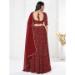 Picture of Lovely Georgette Maroon Lehenga Choli