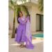 Picture of Chiffon Medium Purple Readymade Salwar Kameez