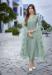 Picture of Chiffon Dark Sea Green Readymade Salwar Kameez