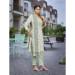 Picture of Chiffon Dark Sea Green Readymade Salwar Kameez
