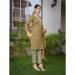 Picture of Splendid Chiffon Tan Readymade Salwar Kameez