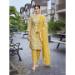 Picture of Ravishing Chiffon Sandy Brown Readymade Salwar Kameez