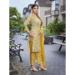 Picture of Ravishing Chiffon Sandy Brown Readymade Salwar Kameez