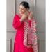 Picture of Ideal Chiffon Crimson Readymade Salwar Kameez