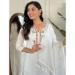 Picture of Superb Chiffon Off White Readymade Salwar Kameez