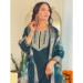 Picture of Chiffon Dark Slate Grey Readymade Salwar Kameez