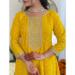 Picture of Marvelous Chiffon Orange Readymade Salwar Kameez