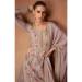 Picture of Chiffon Rosy Brown Straight Cut Salwar Kameez