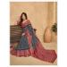 Picture of Statuesque Cotton Slate Grey Saree