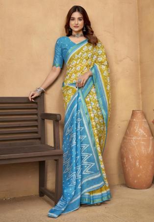 Picture of Appealing Cotton Tan Saree