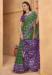 Picture of Alluring Cotton Dark Olive Green Saree