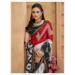 Picture of Well Formed Cotton Fire Brick Saree