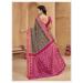 Picture of Charming Cotton Medium Violet Red Saree