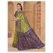 Picture of Exquisite Cotton Olive Saree