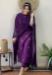 Picture of Marvelous Chiffon Purple Readymade Salwar Kameez