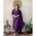 Picture of Marvelous Chiffon Purple Readymade Salwar Kameez