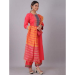 Picture of Pretty Cotton Fire Brick Readymade Salwar Kameez