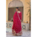 Picture of Appealing Georgette Dark Red Readymade Gown
