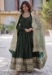 Picture of Delightful Chiffon Sea Green Readymade Gown