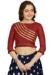 Picture of Wonderful Silk Maroon Designer Blouse