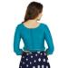 Picture of Shapely Silk Dark Cyan Designer Blouse