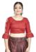 Picture of Magnificent Silk Dark Red Designer Blouse