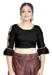 Picture of Comely Silk Black Designer Blouse