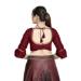 Picture of Well Formed Silk Maroon Designer Blouse