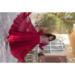 Picture of Comely Georgette Maroon Readymade Gown