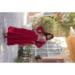 Picture of Comely Georgette Maroon Readymade Gown