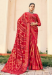 Picture of Alluring Georgette Crimson Saree