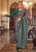 Picture of Marvelous Silk Teal Saree