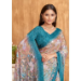 Picture of Comely Crepe & Silk Light Sea Green Saree