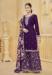 Picture of Nice Silk Purple Straight Cut Salwar Kameez