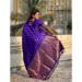 Picture of Stunning Silk Midnight Blue Saree