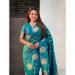 Picture of Excellent Silk Sea Green Saree