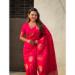 Picture of Sightly Silk Dark Red Saree