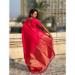 Picture of Sightly Silk Dark Red Saree