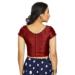 Picture of Charming Silk Maroon Designer Blouse