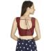 Picture of Lovely Silk Maroon Designer Blouse