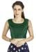 Picture of Enticing Silk Dark Green Designer Blouse