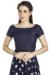 Picture of Admirable Silk Steel Blue Designer Blouse